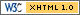 Valid XHTML 1.0